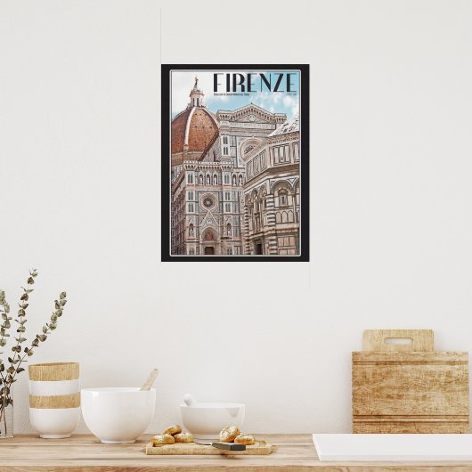 Firenze Duomo Poster (Keuken)