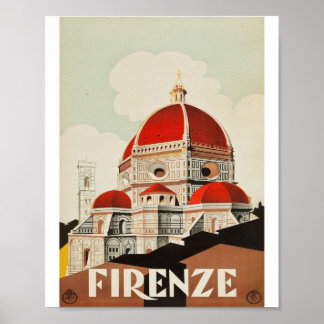 FIRENZE DUOMO POSTER