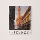Firenze, Firenze, Palazzo Vecchio, Italië Legpuzzel (Verticaal)