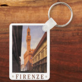 Firenze, Firenze, Palazzo Vecchio, Italië Sleutelhanger (Achterkant)