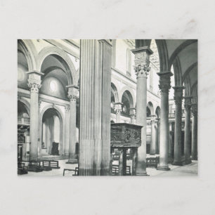 Firenze, Florence, Inside S. Lorenzo Briefkaart