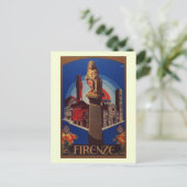 Firenze, Florence Italië Reis Briefkaart (Staand voorkant)