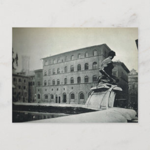 Firenze, Florence, Place de la Seingeurie Briefkaart