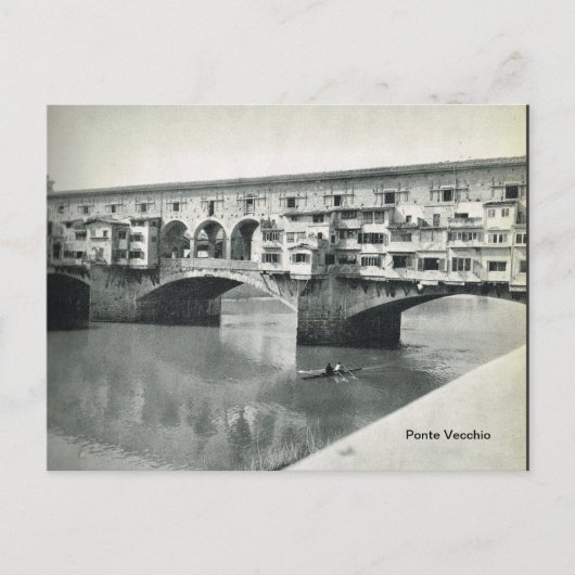 Firenze, Florence, Ponte Vecchio Briefkaart (Voorkant)
