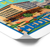 Firenze Grand Hotel Mediterraneo Poster (Hoek)