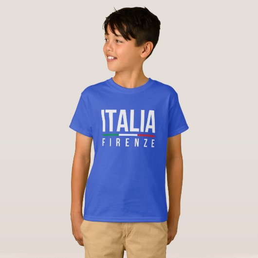 Firenze Italia T-shirt (Voorkant volledig)