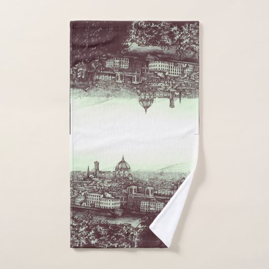 Firenze, Italie (Serviette à main)