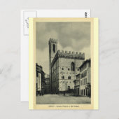 Firenze Palazzio Pretorio 1 Briefkaart (Voorkant / Achterkant)