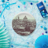 Firenze Papieren Bordje (Feest)