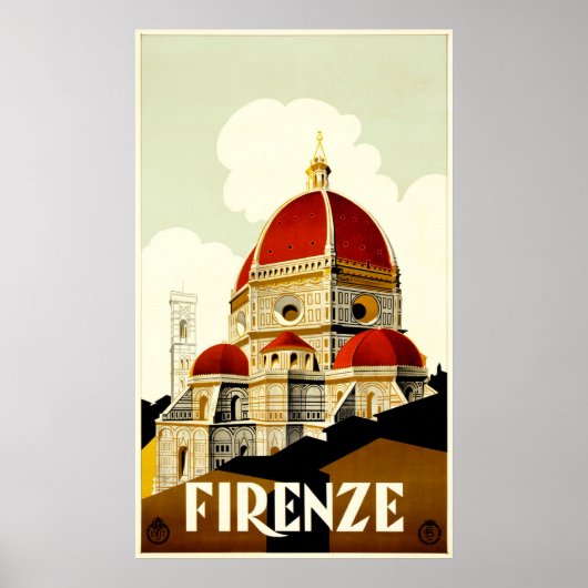 Firenze Travel Poster (Devant)