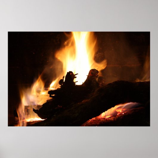 Fireplace II Poster (Voorkant)