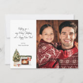 Fireplace kerstkaart (Voorkant)