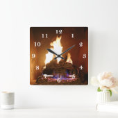 Fireplace klok (Huis)