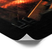 Fireplace Poster (Hoek)