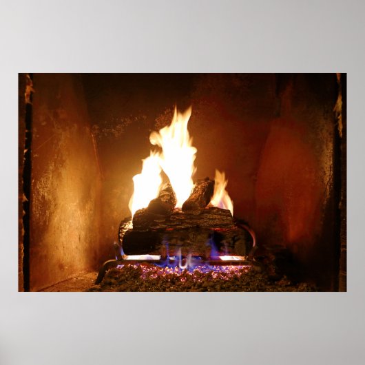 Fireplace Poster (Voorkant)