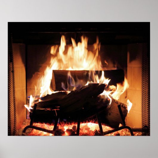 Fireplace Poster (Voorkant)