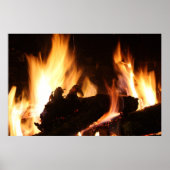 Fireplace Poster (Voorkant)