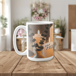 Fireplace Vibes Ceramic Mug | Cozy Cabin Mug  Koffiemok