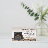 Fireplace Visitekaartje (Staand voorkant)