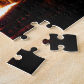 Fireplace Warm Winter Scene Photography Legpuzzel (Zijkant)