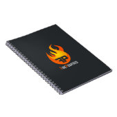 FirePowered-Logo-laptop Notitieboek (Rechterzijde)