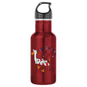 Firequackers 4 juillet Bouteille d'eau de canard