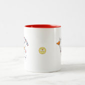 Firequackers 4 juillet Canard Coffee Mug (Centre)