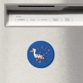 Firequackers 4 juli Duck Magnet Magneet (Insitu (Vaatwasser))