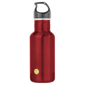 Firequackers 4 juli Duck Water Bottle Waterfles (Achterkant)