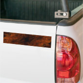 Firery Abstract Fractal Background Bumpersticker (Op Truck)