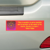 FireStar1 Bumpersticker (Op auto)