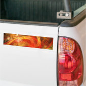 Firestorm Abstract Art Bumpersticker (Op Truck)