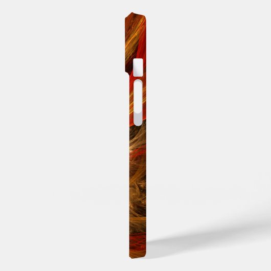 Firestorm Abstract Art Case-Mate iPhone Case (Achterkant / Links)