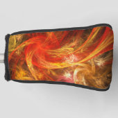 Firestorm Abstract Art Golfheadcover (Voorkant)