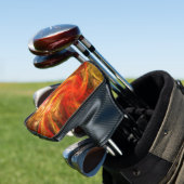 Firestorm Abstract Art Golfheadcover (Insitu)