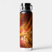 Firestorm Abstract Art Waterfles (Achterkant)
