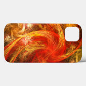 Firestorm Art Abstrait iPhone 6 Coque (Verso (horizontal))