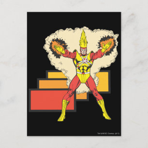 Firestorm in zijn element briefkaart