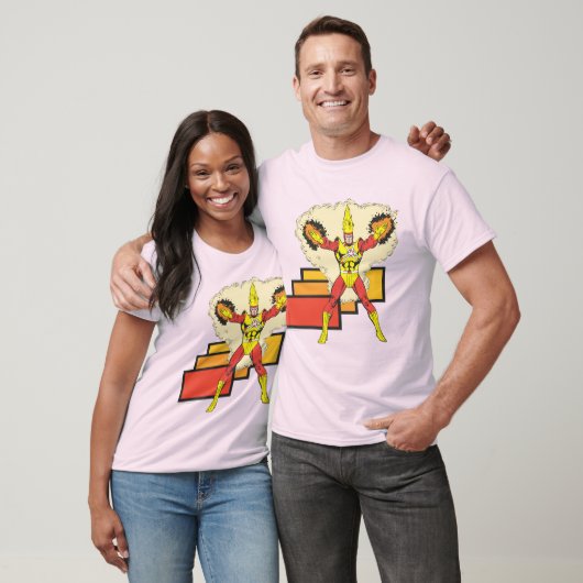Firestorm in zijn element t-shirt (Unisex)