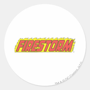 Firestorm Logo Ronde Sticker