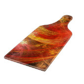 Firestorm Nova Abstract Art Paddle Snijplank (Hoek)