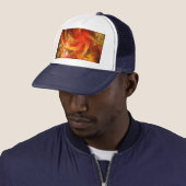 Firestorm Nova Abstract Art Pet (In situ)