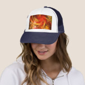 Firestorm Nova Abstract Art Pet (In situ)