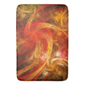Firestorm Nova Abstracte Art Badmat (Voorkant Verticaal)