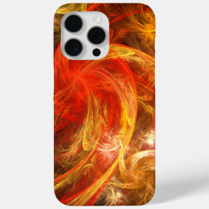 Firestorm Nova Abstracte Art iPhone 15 Pro Max Hoesje