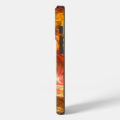 Firestorm Nova Abstracte Art Case-Mate iPhone Case (Achterkant / Links)