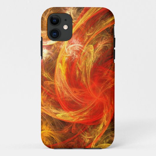 Firestorm Nova Abstracte Art Case-Mate iPhone Case (Achterkant)