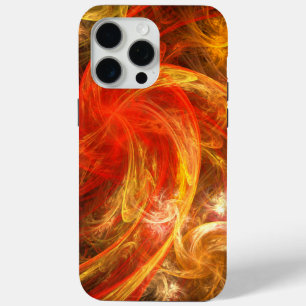 Firestorm Nova Abstracte Art iPhone 15 Pro Max Hoesje