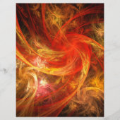 Firestorm Nova Abstracte Art Flyer (Voorkant)