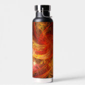 Firestorm Nova Abstracte Art Waterfles (Links)